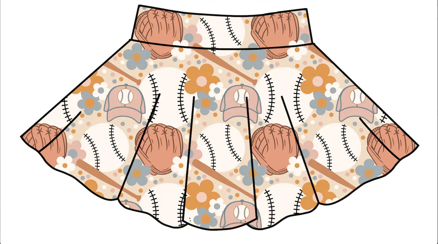 Floral Baseball